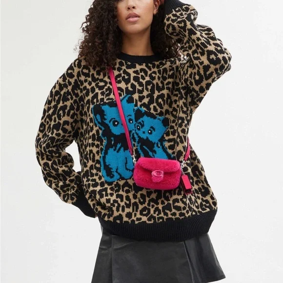 NWT Coach The Lil Nas X Drop Tabby Bag 12 In Shearling CP940 - Picture 4 of 12